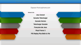 What Espace-francophone.com website looked like in 2019 (5 years ago)