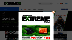What Extremepc.co.nz website looked like in 2019 (5 years ago)