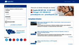 What Egesdoc.es website looked like in 2019 (5 years ago)
