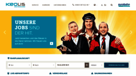 What Eurobahn.de website looked like in 2019 (5 years ago)