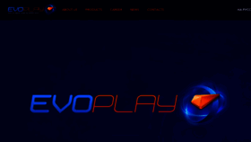 What Evoplay.com website looked like in 2019 (5 years ago)