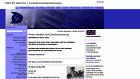 What Egu-motoren.de website looked like in 2019 (5 years ago)