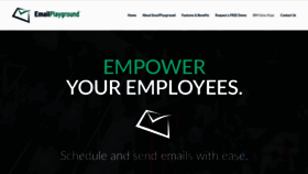 What Emailplayground.com website looked like in 2019 (6 years ago)