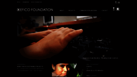 What Eficofoundation.org website looked like in 2019 (5 years ago)