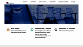 What Epsilonkimya.com.tr website looked like in 2019 (5 years ago)