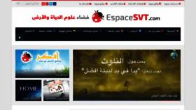 What Espacesvt.com website looked like in 2019 (5 years ago)