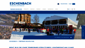 What Eschenbach-group.com website looked like in 2019 (5 years ago)
