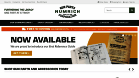 What E-gunparts.com website looked like in 2019 (5 years ago)