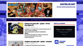 What Eastblue.net website looked like in 2019 (5 years ago)