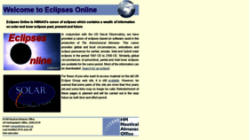 What Eclipse.org.uk website looked like in 2019 (5 years ago)