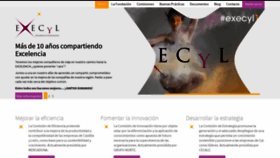 What Execyl.es website looked like in 2019 (5 years ago)
