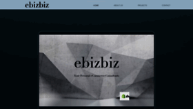 What Ebizbiz.com website looked like in 2019 (5 years ago)