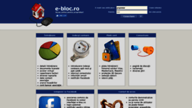 What E-bloc.ro website looked like in 2019 (5 years ago)