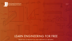 What Engineer4free.com website looked like in 2019 (5 years ago)
