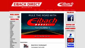 What Eibachdirect.com website looked like in 2019 (5 years ago)