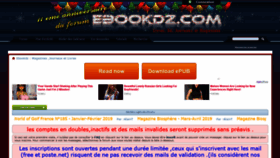 What Ebookdz.com website looked like in 2019 (5 years ago)