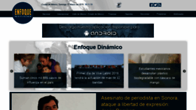 What Enfoquenoticias.com.mx website looked like in 2019 (5 years ago)