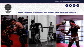 What Evolutionmuaythai.com website looked like in 2019 (5 years ago)