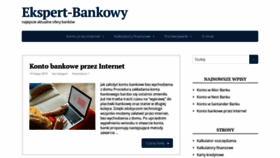 What Ekspert-bankowy.pl website looked like in 2019 (5 years ago)