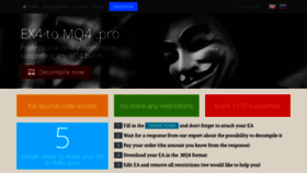 What Ex4tomq4.pro website looked like in 2019 (5 years ago)