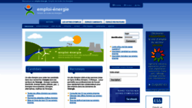 What Emploi-energie.com website looked like in 2019 (5 years ago)