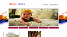What Elektroo.cz website looked like in 2019 (5 years ago)