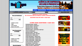 What Empregosrh.com.br website looked like in 2019 (5 years ago)