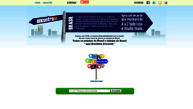 What Encontra.com.br website looked like in 2019 (5 years ago)