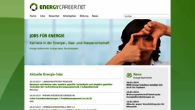 What Energycareer.net website looked like in 2019 (5 years ago)