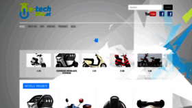 What E-techbike.at website looked like in 2019 (5 years ago)
