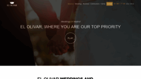 What Elolivar.es website looked like in 2019 (5 years ago)