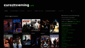 What Eurostreaming.cafe website looked like in 2019 (5 years ago)