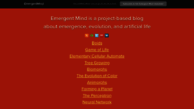 What Emergentmind.com website looked like in 2019 (5 years ago)