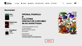 What Edituraunivers.ro website looked like in 2019 (6 years ago)