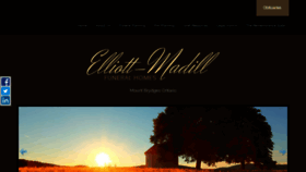 What Elliottmadill.com website looked like in 2019 (5 years ago)