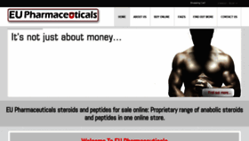 What Eupharmaceuticals.com website looked like in 2019 (5 years ago)