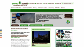 What Enviroportal.sk website looked like in 2019 (5 years ago)