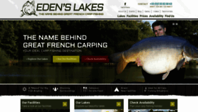 What Edenslakes.com website looked like in 2019 (5 years ago)