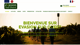 What Evasion-sud-ouest.com website looked like in 2019 (5 years ago)