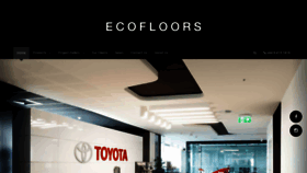 What Ecofloors.co.nz website looked like in 2019 (5 years ago)