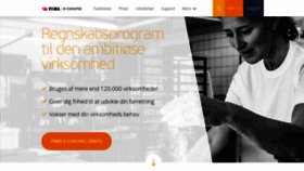 What Economic.dk website looked like in 2019 (5 years ago)