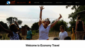 What Economytravel.com website looked like in 2019 (5 years ago)