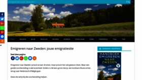 What Emigreren-naar-zweden.com website looked like in 2019 (5 years ago)
