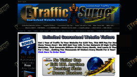 What Etrafficsurge.com website looked like in 2019 (5 years ago)
