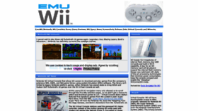 What Emuwii.com website looked like in 2019 (5 years ago)
