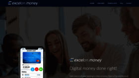 What Excelon.money website looked like in 2019 (5 years ago)