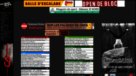 What Escalade-alsace.com website looked like in 2019 (5 years ago)