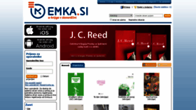 What E-emka.si website looked like in 2019 (5 years ago)