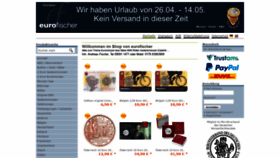 What Eurofischer.de website looked like in 2019 (5 years ago)