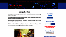 What Ecomputerz.com website looked like in 2019 (5 years ago)